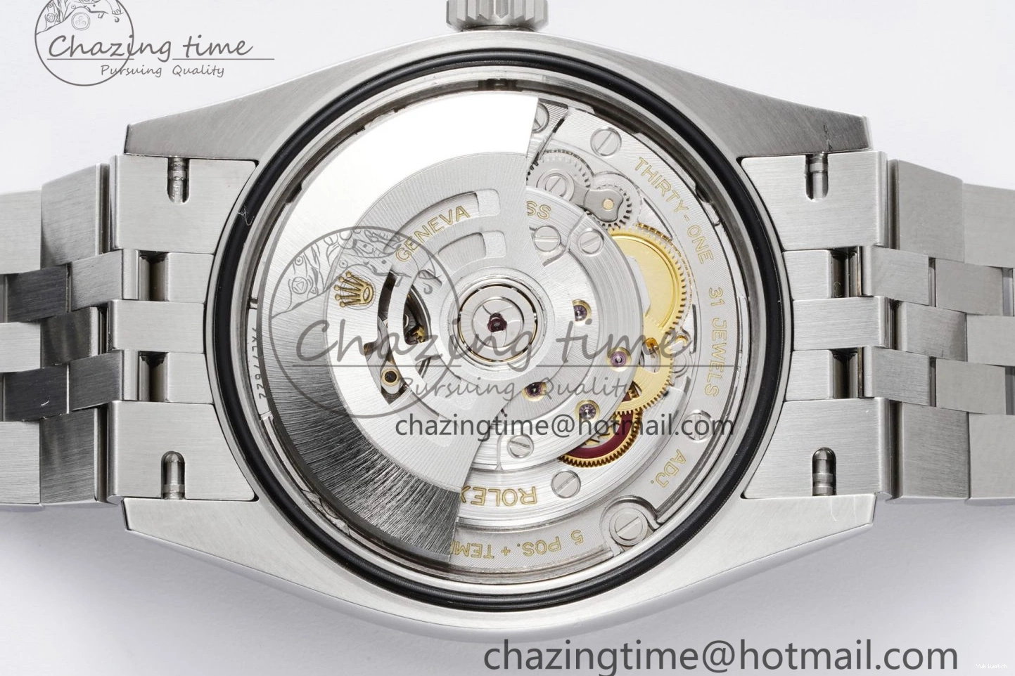 Bracelet Gray Edition 904L Green Roman Best Dial VR3235 Steel 126234 1:1 on DateJust Jubilee 36 Markers Clean 0506